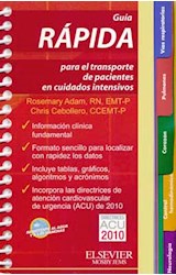 Papel GUIA RAPIDA PARA EL TRANSPORTE DE PACIENTES EN CUIDADOS INTENSIVOS (BOLSILLO)