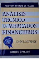Papel ANALISIS TECNICO DE LOS MERCADOS FINANCIEROS (CARTONE)