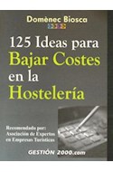 Papel 125 IDEAS PARA BAJAR COSTES EN LA HOSTELERIA