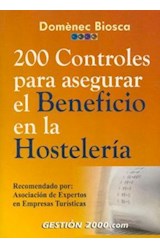 Papel 200 CONTROLES PARA ASEGURAR EL BENEFICIO EN LA HOSTELERIA