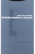 Papel IDENTIDADES COMUNITARIAS Y DEMOCRACIA