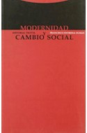 Papel MODERNIDAD Y CAMBIO SOCIAL