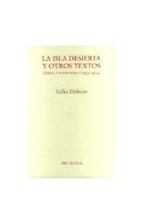 Papel ISLA DESIERTA Y OTROS TEXTOS TEXTOS Y ENTREVISTAS 1953-1974 (COLECCION ENSAYOS)