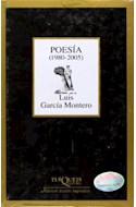 Papel POESIA (GARCIA MONTERO LUIS) [1980-2005] (COLECCION MARGINALES) (CARTONE)