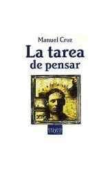 Papel TAREA DE PENSAR (COLECCION ENSAYO)