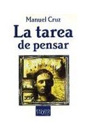 Papel TAREA DE PENSAR (COLECCION ENSAYO)