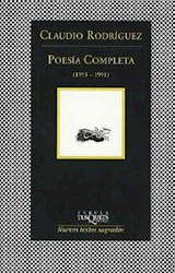 Papel POESIA COMPLETA (RODRIGUEZ CLAUDIO) [1953-1991] (COLECCION FABULA)