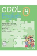 Papel COOL ENGLISH 4 TEACHER'S GUIDE [2 AUDIOS CD/S TEST CD]
