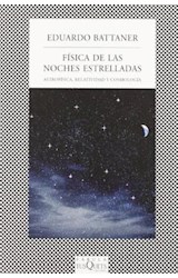 Papel FISICA DE LAS NOCHES ESTRELLADAS (COLECCION FABULA)
