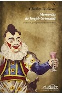 Papel MEMORIAS DE JOSEPH GRIMALDI (COLECCION VOCES 156 / ENSAYO)
