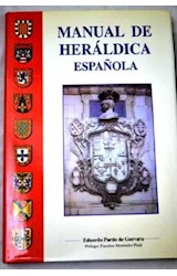 Papel MANUAL DE HERALDICA ESPAÑOLA (ENCUADERNADO)