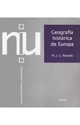 Papel GEOGRAFIA HISTORICA DE EUROPA (NUEVOS INSTRUMENTOS UNIVERSITARIOS)