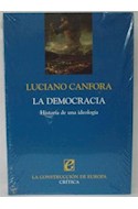 Papel DEMOCRACIA HISTORIA DE UNA IDEOLOGIA (CONSTRUCCION DE EUROPA)