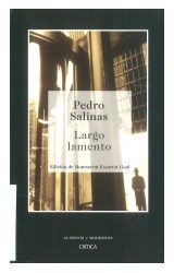 Papel LARGO LAMENTO (COLECCION CLASICOS Y MODERNOS)