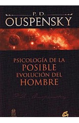 Papel PSICOLOGIA DE LA POSIBLE EVOLUCION DEL HOMBRE (COLECCION CUARTO CAMINO)