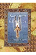 Papel SANANDO CON LOS ANGELES CARTAS ORACULO (44 CARTAS Y GUI  A DE INSTRUCCIONES)