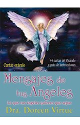Papel MENSAJES DE TUS ANGELES LO QUE TUS ANGELES QUIEREN QUE  SEPAS (CARTAS ORACULO)