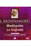 Papel MEDITACION LO SAGRADO (INCLUYE DVD) (SERIE EL CONOCIMIE  NTO PROPIO) (CARTONE)