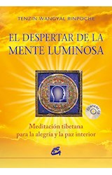 Papel DESPERTAR DE LA MENTE LUMINOSA MEDITACION TIBETANA PARA  LA ALEGRIA Y LA PAZ INT. (CON CD)