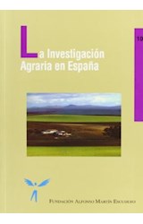 Papel INVESTIGACION AGRARIA EN ESPAÑA (RUSTICA)