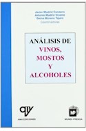 Papel ANALISIS DE VINOS MOSTOS Y ALCOHOLES (RUSTICA)
