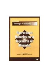 Papel OPERACIONES UNITARIAS EN LA INGENIERIA DE ALIMENTOS (CO  LECCION TECNOLOGIA DE ALIMENTOS)