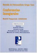 Papel CONFERENCIAS INAUGURALES MADRID TEMPORADA 1999-2000