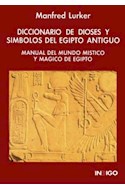 Papel DICCIONARIO DE DIOSES Y SIMBOLOS DEL ANTIGUO EGIPTO MAN