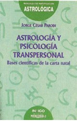 Papel ASTROLOGIA Y PSICOLOGIA TRANSPERSONAL BASES CIENTIFICAS  DE LA CARTA NATAL