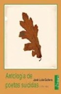 Papel ANTOLOGIA DE POETAS SUICIDAS (1770-1985) (RUSTICA)