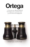 Papel QUE ES FILOSOFIA Y OTROS ENSAYOS (COLECCION BIBLIOTECA DE AUTOR 6) (BOLSILLO)