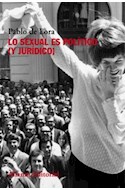 Papel LO SEXUAL ES POLITICO Y JURIDICO