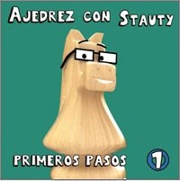 Papel AJEDREZ CON STAUTY 1 PRIMEROS PASOS (CARTONE)