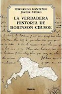 Papel VERDADERA HISTORIA DE ROBINSON CRUSOE