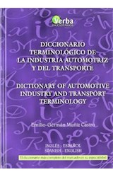 Papel DICCIONARIO TERMINOLOGICO DE LA INDUSTRIA AUTOMOTRIZ Y DEL TRANSPORTE (INGLES ESPAÑOL SPAN