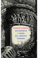 Papel DECADENCIA Y CAIDA DEL IMPERIO ROMANO VOLUMEN I (COLECC  ION MEMORIA MUNDI) (CARTONE)