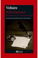 Papel AFORISMOS EXTRAIDOS DE LA CORRESPONDENCIA (COLECCION NO FICCION 8)