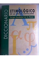 Papel DICCIONARIO ETIMOLOGICO DE LA LENGUA CASTELLANA