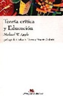 Papel TEORIA CRITICA Y EDUCACION