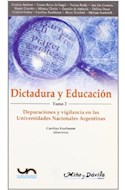 Papel DICTADURA Y EDUCACION 2 DEPURACIONES Y VIGILANCIA EN LA