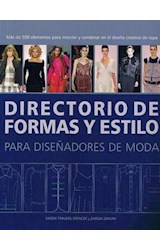 Papel DIRECTORIO DE FORMAS Y ESTILO PARA DISEÑADORES DE MODA