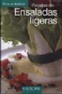 Papel RECETAS DE ENSALADAS LIGERAS (COCINA DEL BIENESTAR)