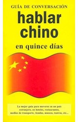 Papel HABLAR CHINO EN QUINCE DIAS (GUIA DE CONVERSACION)