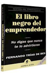 Papel LIBRO NEGRO DEL EMPRENDEDOR (GESTION DEL CONOCIMIENTO)