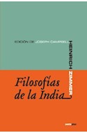Papel FILOSOFIAS DE LA INDIA (EDICION DE JOSEPH CAMPBELL)
