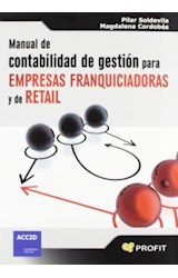 Papel MANUAL DE CONTABILIDAD DE GESTION PARA EMPRESAS FRANQUICIADORAS Y DE RETAIL