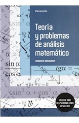 Papel TEORIA Y PROBLEMAS DE ANALISIS MATEMATICO (INCLUYE MAS DE 250 PROBLEMAS RESUELTOS)