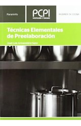 Papel TECNICAS ELEMENTALES DE PREELABORACION (PCPI HOSTELERIA Y TURISMO)