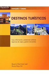 Papel DESTINOS TURISTICOS GUIA INFORMACION Y ASISTENCIAS TURISTICAS AGENCIAS DE VIAJES Y GESTION DE EVENTO