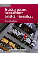 Papel TECNICAS Y PROCESOS EN INSTALACIONES DOMOTICAS Y AUTOMATICAS (ELECTRICIDAD - ELECTRONICA)